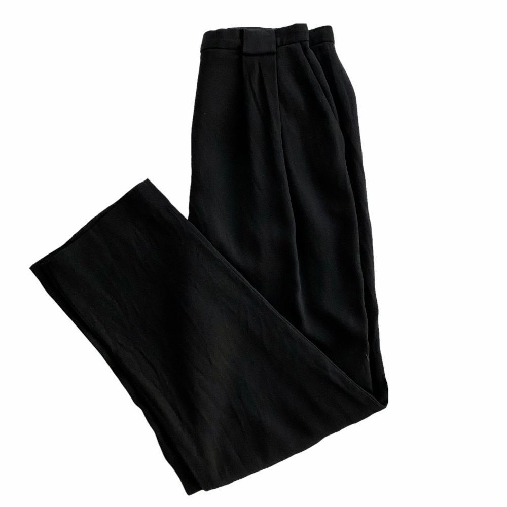 Giorgio Armani Elegant Black Dress Pants